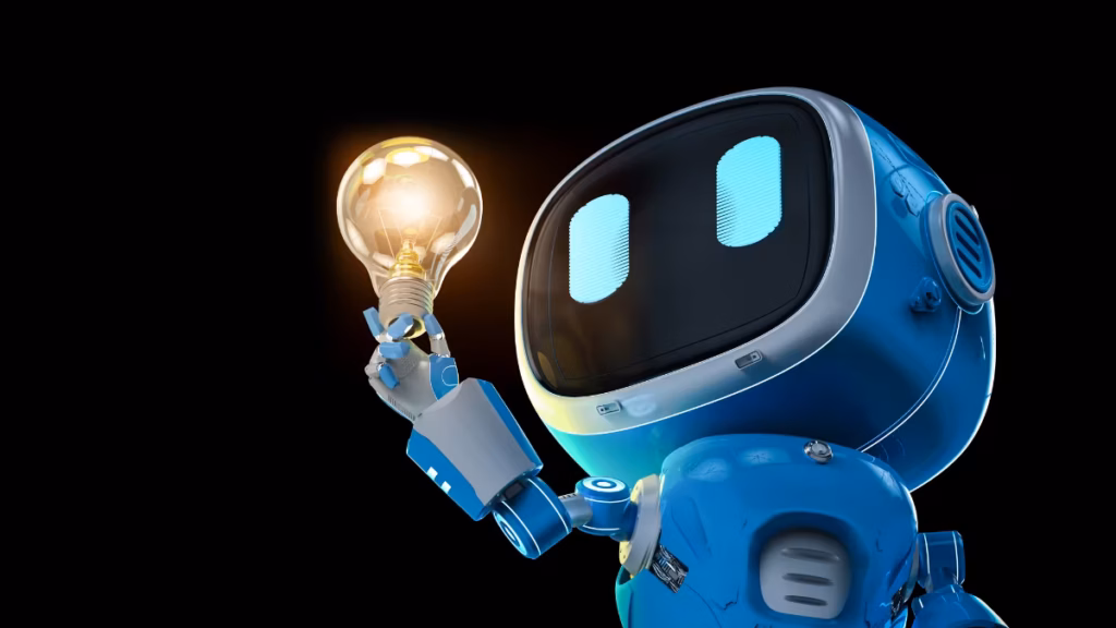 Tekoälykuva robotista.