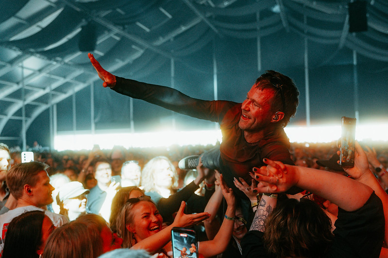 Olavi Uusivirta lauantaina Flow Festivalilla 2026