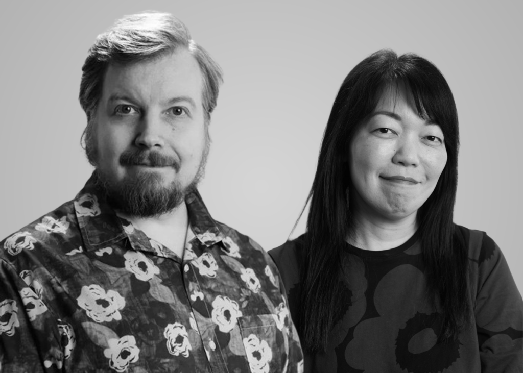 Sonagrafin Jaakko Saari ja Sachiko Stenroos.