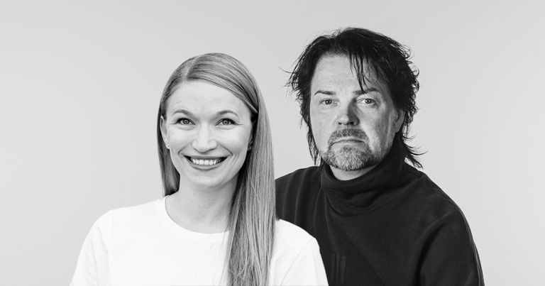 K-Supermarketin Milla Sorsakivi ja United Imaginationsin Jyrki Poutanen kysyivät toisiltaan luovuudesta, luottamuksesta ja hyvistä ideoista.