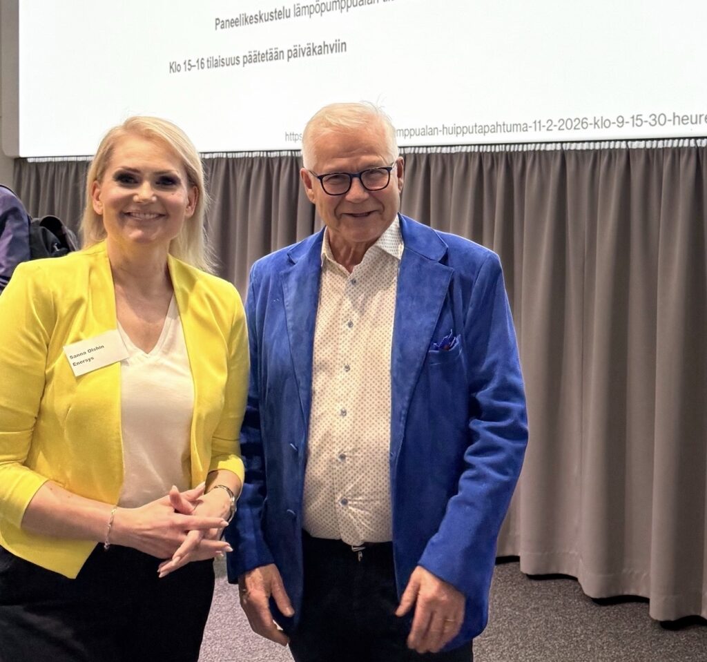 Sanna Olshin ja Jussi Hirvonen